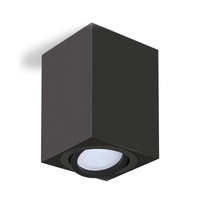 Aufbauleuchte OH37L SQUARE GU10 KOBI SCHWARZ