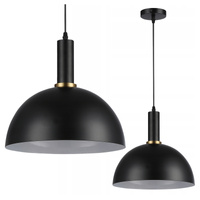 Masterled E27 Schwarz Weiß Kupfer Koko Hängelampe