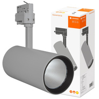 LED-Schienenlicht 55W 4000lm CCT 3 Phasen einstellbar Grau Schienenlicht Ledvance Leuchte