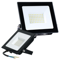 LED-Flutlicht Halogen 50W 4270lm 4000K IP65 Schwarz Lampe LED2B MH RED Kobi