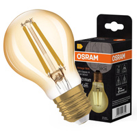 LED Leuchtmittel E27 A60 7,5W = 63W 865lm 2400K Warm 300° Filament OSRAM Vintage 1906