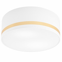 Plafond LED-Deckenleuchte GLORIA 2xE27 Weiß LM-2.202 Lamkur