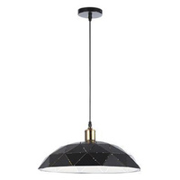 Masterled E27 Schwarz Weiß Kupfer Dahlia Hängelampe