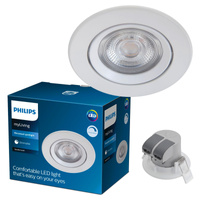 LED SPARKLE 5W 2700K Dimmbare kreisförmige LED-Unterputzdose Weiß PHILIPS