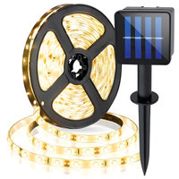 Solar-LED-Strip, LED-Streifen 180xLED 3000K IP44 3m warm AVERO LUMILED