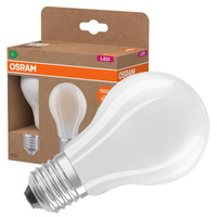 2x LED-Glühbirne A60 E27 5W = 75W 1055lm 4000lm Neutral 320° Filament CLASSIC ENERGY EFFICIENCY Osram