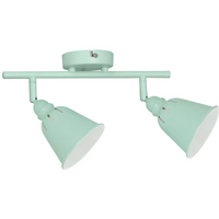 FIONA WANDLEUCHTE Wandleuchte 2xE14 für Decke MINT GOLDLUX (Polux)