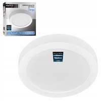 LED-Panel Deckenleuchte 12W 960lm 4000K neutralweiße Anbauleuchte Rund weiß Proma Masterled