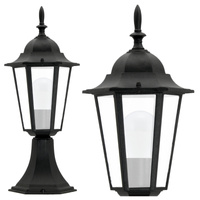 Gartenstehleuchte LIGURIA-LT 1xE27 Niedrig 42cm Schwarz - GOLDLUX (Polux)