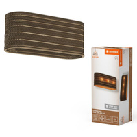 Dekorative Deckenleuchte E27 Pappe Braun Dekor Ledvance