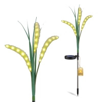 LED-Solar-Gartenlampe für den Außenbereich Dekoratives Gras 3000K IP44