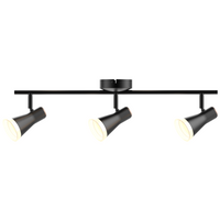 Decken-/Wandleuchte verstellbar 12.6W LED BERG 3 schwarz 3000K GOLDLUX (Polux)