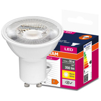 GU10 LED Leuchtmittel 4,5W = 35W 350lm 3000K Warm 120° OSRAM Value