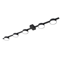 Deckenleuchte 4x GX53 Schwarz JOY Sanico Goldlux