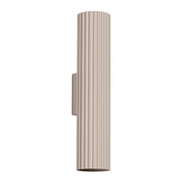 Wandleuchte Wandleuchte 2x GU10 Aluminium Taupe Carbon Deep Space SL.1776 Sollux