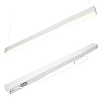 LED-Langfeldleuchte 40W 5200lm 4000K Neutral IK03 Weiß Koline Kobi