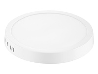 LED-Panel Deckenleuchte 18W 1440lm 2700K warmweißes Anbaugehäuse Rund weiß Proma Masterled