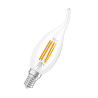 LED-Lampe B35 E14 Kerze 3.4W = 40W 470lm 2700K Warm 320° Glühfaden Dimmbar SUPERSTAR Osram