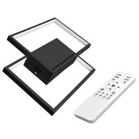 Kronleuchter LED Deckenleuchte 45W CCT GALAXIS POLARIS Schwarz + Controller Fernbedienung