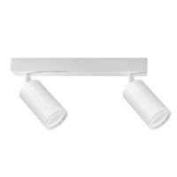 Wand- und Deckenstrahler Leuchte 2x GU10 Weiß LONDON Sanico Goldlux