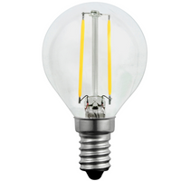 E14 P45 LED Leuchtmittel 2W = 23W 230lm 3000K Warm 360° GOLDLUX Filament (Polux)