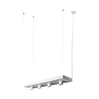 PLANT 9382 Nowodvorski Deckenleuchte Weiß 4xGU10 Hängend Rechteckig Stahl Modern