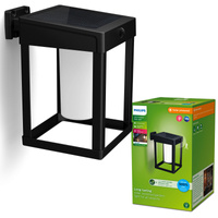 LED Solar Wandleuchte CAMILL 1.4W 3000K IP44 Dämmerungssensor PHILIPS