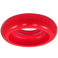 Helios GOLDLUX (Polux) Deckeneinbauleuchte aus Gips rund rot glänzend MR16