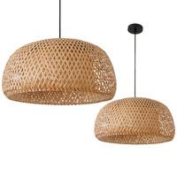 Bambus E27 Boho Baku Kobi Dekorative Hängelampe