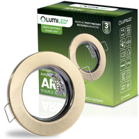 Einbaustrahler GU10, MR16 Einbauspot HALOGEN Runde Fest Antik Blech ARDALI LUMILED