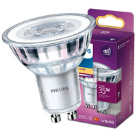 GU10 LED Leuchtmittel 3,5W = 35W 255lm 2700K Warm 36° Strahler PHILIPS