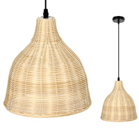 Bambus E27 Rennes Dekorative Hängelampe Kobi