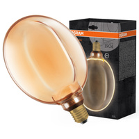 LED Dekorative Glühbirne G183 Sphere E27 4W = 22W 220lm 1800K Warm 330° Filament Dimmbar Vintage 1906 Osram