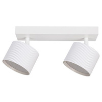 Spot Tuba Deckenleuchte Reflektor Halogenleuchte 2x GX53 Moving White Orbin Masterled