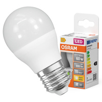 LED-Lampe P45 Ball E27 6.5W = 60W 806lm 2700K Warm 150° STAR CLASSIC Osram