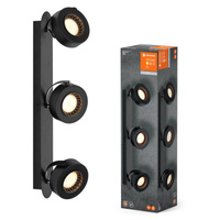 LED-Spot Venus LEDVANCE 3-Punkt-Reflektor LED-Deckenleuchte Schwarz 16W Spot Venus LEDVANCE