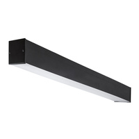 LED T8 G13 36W 120cm Anbauleuchte Schwarz ALIN Kanlux