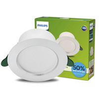 LED-Einbauleuchte 6.5W 1050lm 3000K Weiß Diamond Philips