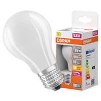 LED-Lampe E27 A60 7.5W = 75W 1055lm 2700K Warm 300° Glühfaden Dimmbar OSRAM SUPER STAR