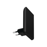 LED Orientierungslampe ORISA für Steckdose Dämmerungssensor 0.5W 30lm 3000K Warm Schwarz KANLUX