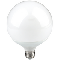 LED Leuchtmittel E27 G125 16W = 100W 1521lm 3000K Warm 220° GOLDLUX (Polux)