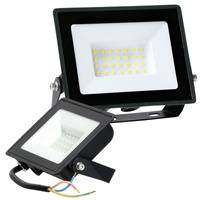 LED-Flutlicht Halogen 30W 2505lm 4000K IP65 Schwarz Lampe LED2B MH RED Kobi