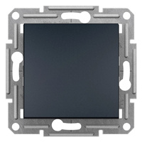 Druckknopf-Lichtschalter einzelner einpoliger Schalter SCHNEIDER ASFORA