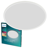 Aufbau LED Deckenleuchten SUPERSLIM 36W 2700K 55cm Dimmbar Weiß PHILIPS