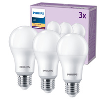 Set mit 3x E27 A65 LED-Glühbirne 13W = 100W 1521lm 2700K Warm 150° PHILIPS