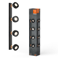 LED-Strahler 4-Punkt-Deckenleuchte 19,2 W Schwarz LEDVANCE