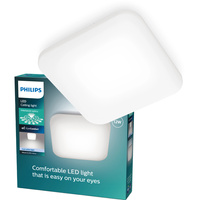 Plafond LED-Anbauleuchte MAUVE 12W 4000K 26cm Square PHILIPS Deckenleuchte