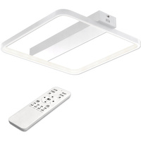 Galaxis LED Kronleuchter Deckenleuchte 40W weiß + Fernbedienung