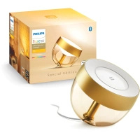 Schreibtischlampe IRIS LED Gold EU/UK 8.1W CCT RGB PHILIPS HUE Bluetooth Zigbee