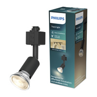 LED GU10 Schwarz EasyLink Tobia Philips Stromschienenleuchte